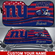 New York Giants Personalized Auto Sun Shade BG22