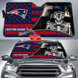 New England Patriots Personalized Auto Sun Shade BG83