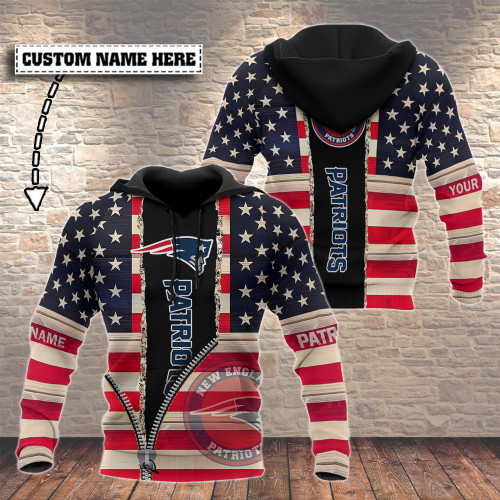 New England Patriots Personalized Hoodie BB479