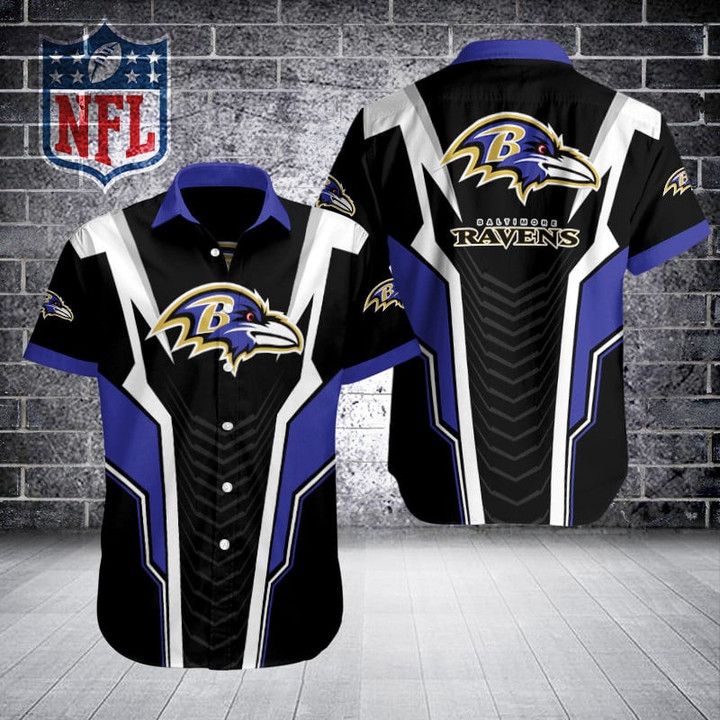 Baltimore Ravens Button Shirt BB370