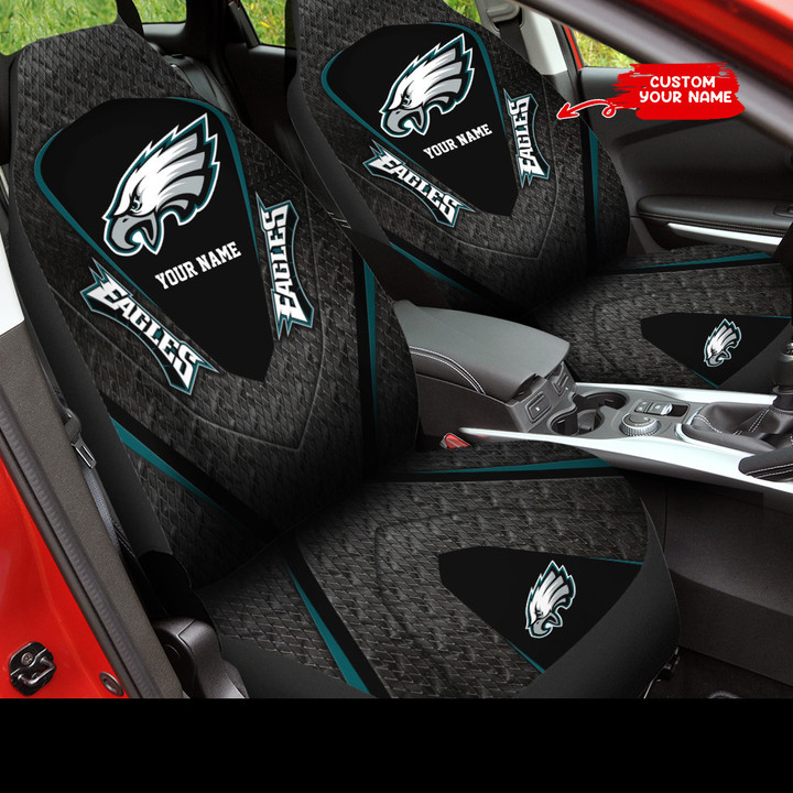 Philadelphia Eagles Personalized Car Seat Covers BG230