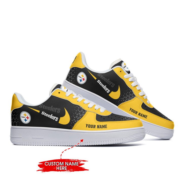 Pittsburgh Steelers Personalized AF1 Shoes BG291