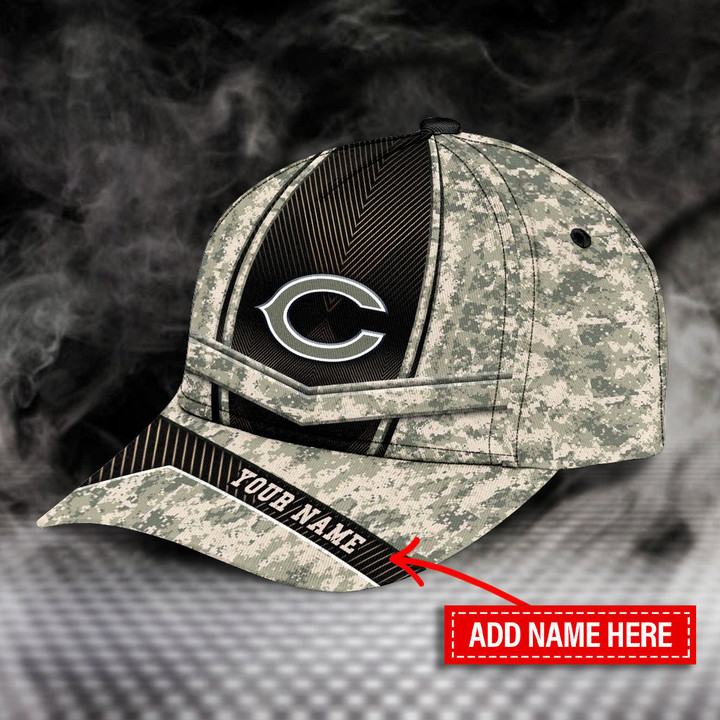 Chicago Bears Personalized Classic Cap BB73