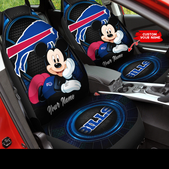 Buffalo Bills Personalized Car Seat Covers BG270