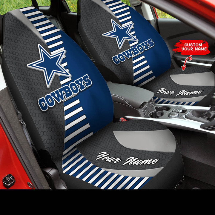 Dallas Cowboys Personalized Car Seat Covers BG275