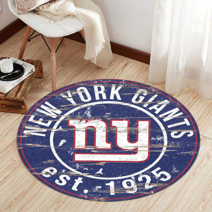 New York Giants Round Rug 182