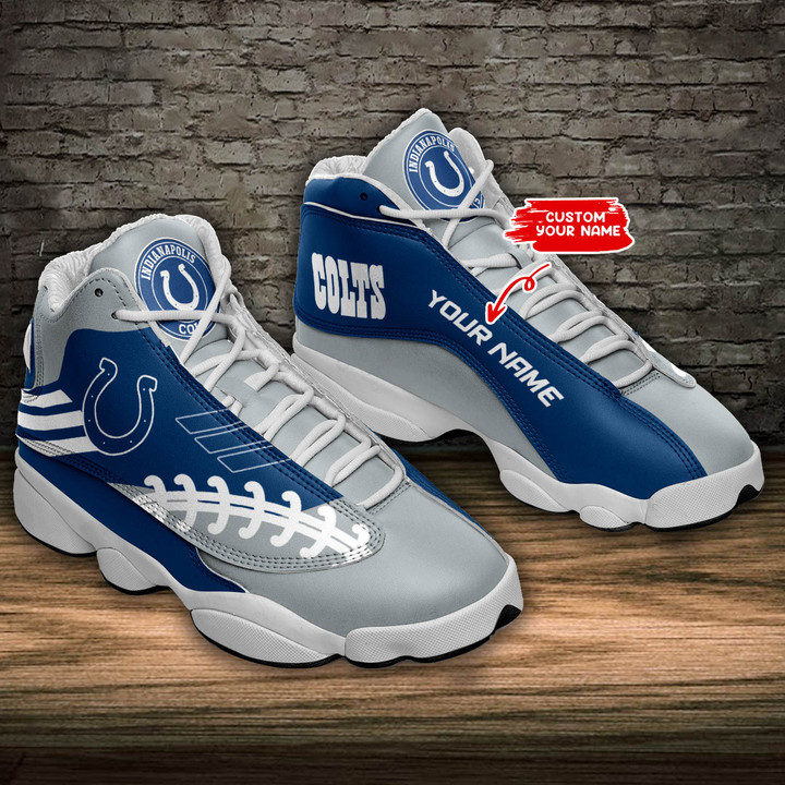 Indianapolis Colts Personalized AJD13 Sneakers BG190
