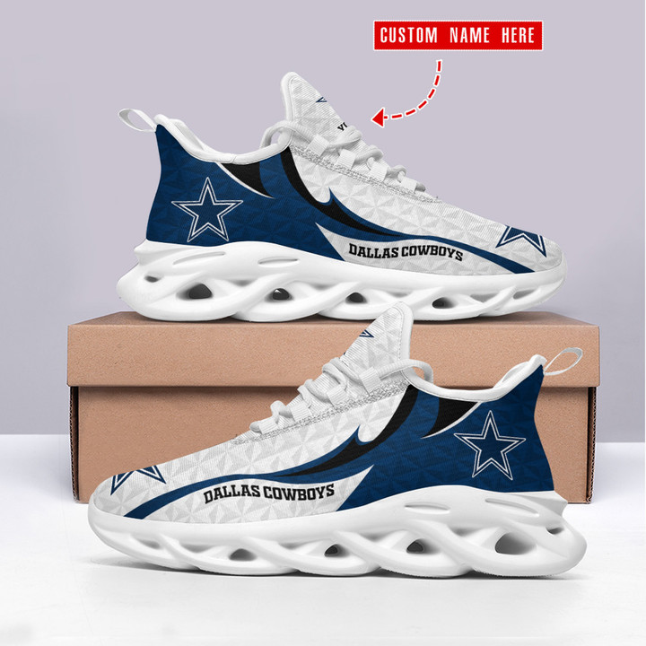 Dallas Cowboys Personalized Yezy Running Sneakers SPD477