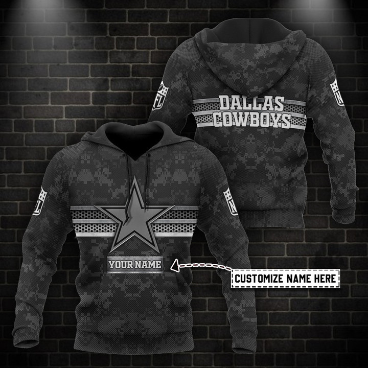 Dallas Cowboys Personalized Hoodie BB273