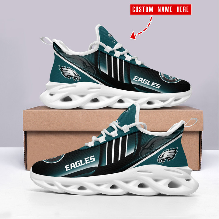Philadelphia Eagles Personalized Yezy Running Sneakers SPD552