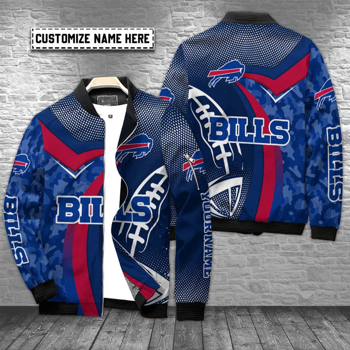 Buffalo Bills Personalized Bomber Jacket BG719