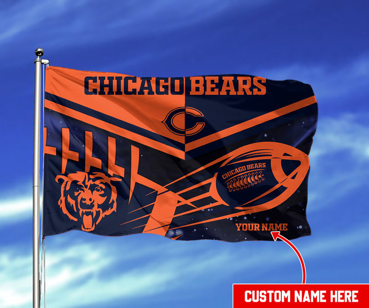 Chicago Bears Personalized Flag 346