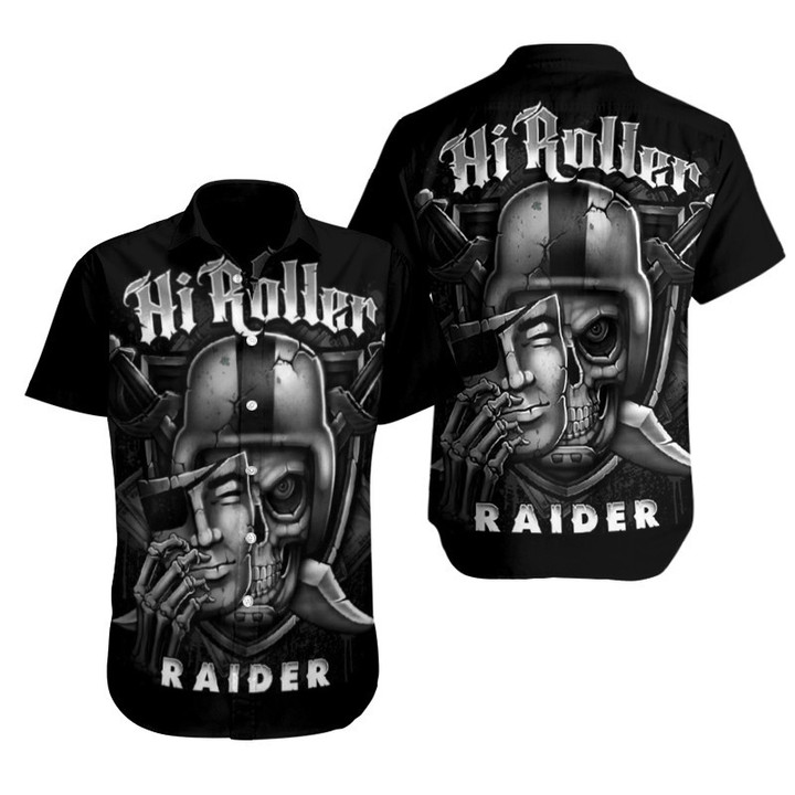 Las Vegas Raiders Button Shirt BB479