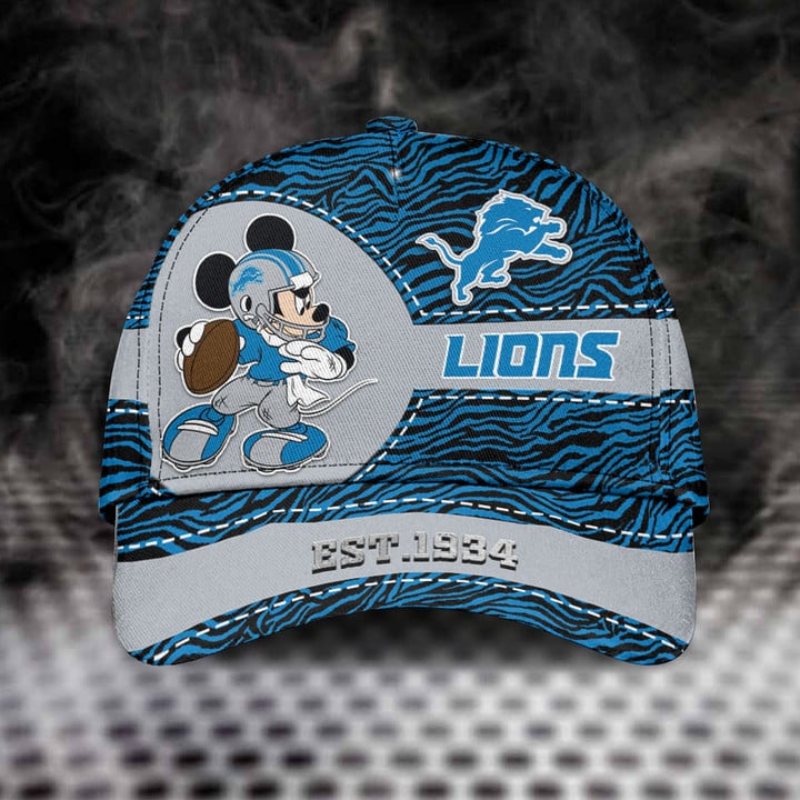 Detroit Lions Personalized Classic Cap BB312