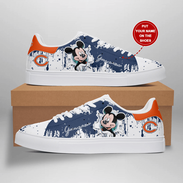 Chicago Bears Personalized SS Custom Sneakers BG267