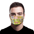Biology Fabric Face Mask With Filters Personalize name