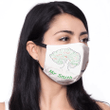 Love physics Fabric Face Mask With Filters Personalize name