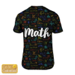 Math Unisex All Over T-shirt personalize your name