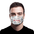Chemistry Teacher Fabric Face Mask With Filters Personalize name