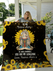 LOVE SUNSHINE PERSONALIZE CUSTOM NAME QUILT