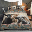 Cow Mandala Bedding Set - Cow Duvet Cover & Pillow Case