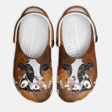 Cow Croc Style Clogs