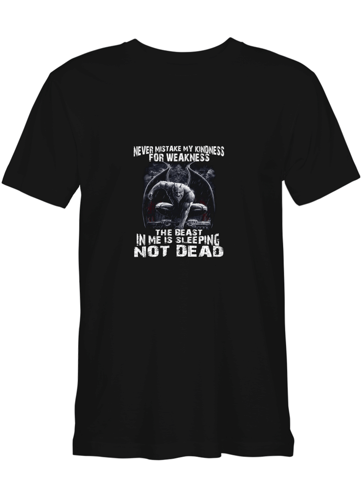 Devil The Beast In Me Is Sleeping Not Dead T-Shirt for men and women