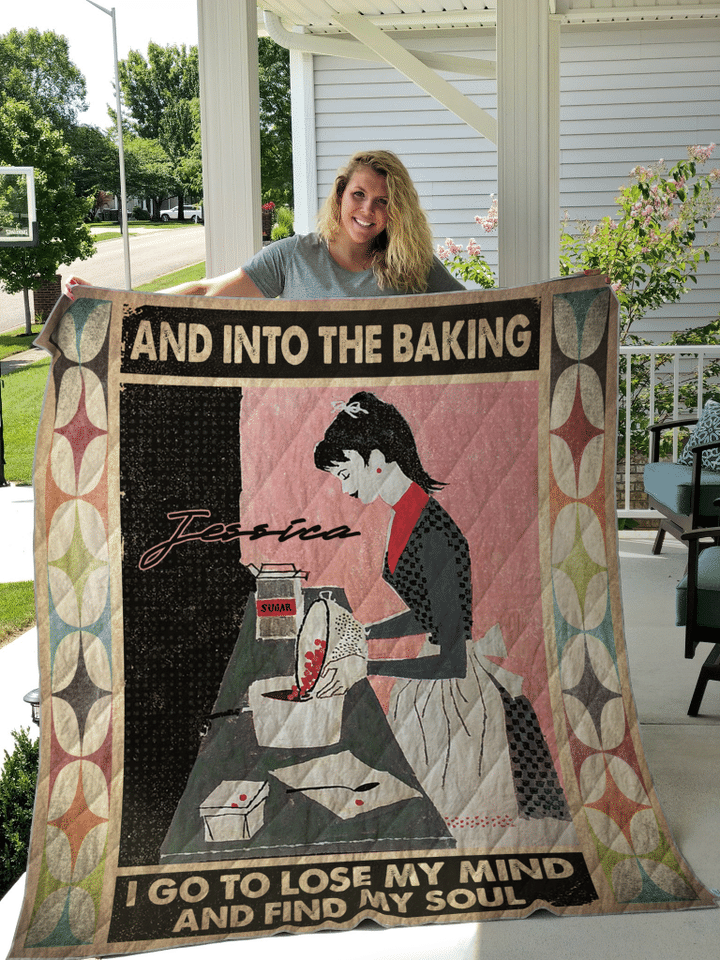 Baking Quilt Custom Personalize Name