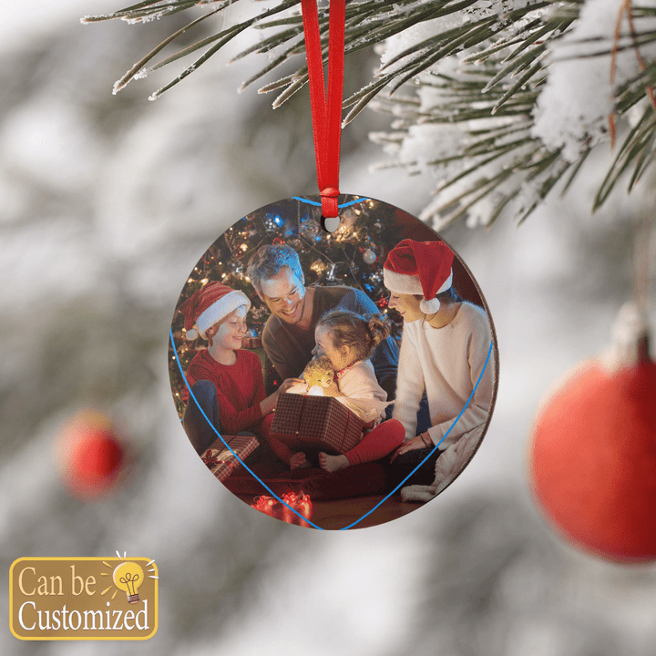Christmas Ornaments Custom Personalize Photo
