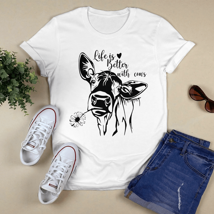 Life Is Better With Cows T-Shirt, Hoodie, Sweatshirt