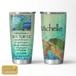 Advice Turtle Mosaic Personalized Stainless Steel Tumbler