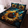 Sunflower Quilt Bedding Set 246