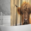Highland Cow Shower Curtain 03