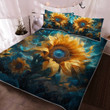 Sunflower Quilt Bedding Set 98