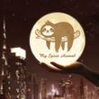 Sloth Moon-Lamp