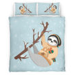 Sloth Bedding Set - Sloth Duvet Cover & Pillow Case 7