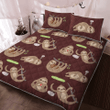 Sloth - Love Sloths Quilt Bedding Set