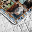 Cow Quilt Bedding Set - Gifts For Cows Lovers