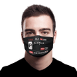 Camera viewfinder display Fabric Face Mask With Filters 2