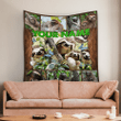 LOVE SLOTH PERSONALIZE CUSTOM NAME QUILT