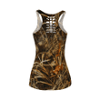 Hunting Hollow Out Tank Top Personalize Name