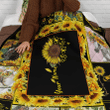Sunflower Horse Quilt Personalize Name