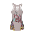 Sewing Hollow Out Tank Top Personalize Name