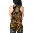 Hunting Hollow Out Tank Top Personalize Name