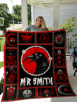 Mystical three eyed raven Quilt Custom Personalize Name