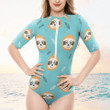 Sloth Swimsuit - Sloth Pattern 31