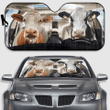Cow Car Sunshade