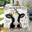 Cow Quilt - Just A Girl Who Loves Cows
