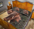 Elephant Tree Tear Quilt Bed Set