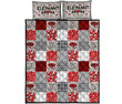 Elephant Pattern Style Quilt Bed Set 02